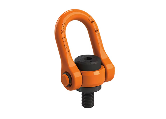 冠航0.5噸YDS旋轉吊環(huán)M8公制螺紋萬向旋轉吊環(huán)