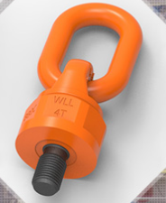 火電廠(chǎng)大型設(shè)備吊裝冠航旋轉(zhuǎn)吊環(huán)與卸扣搭配使用吊裝作業(yè)